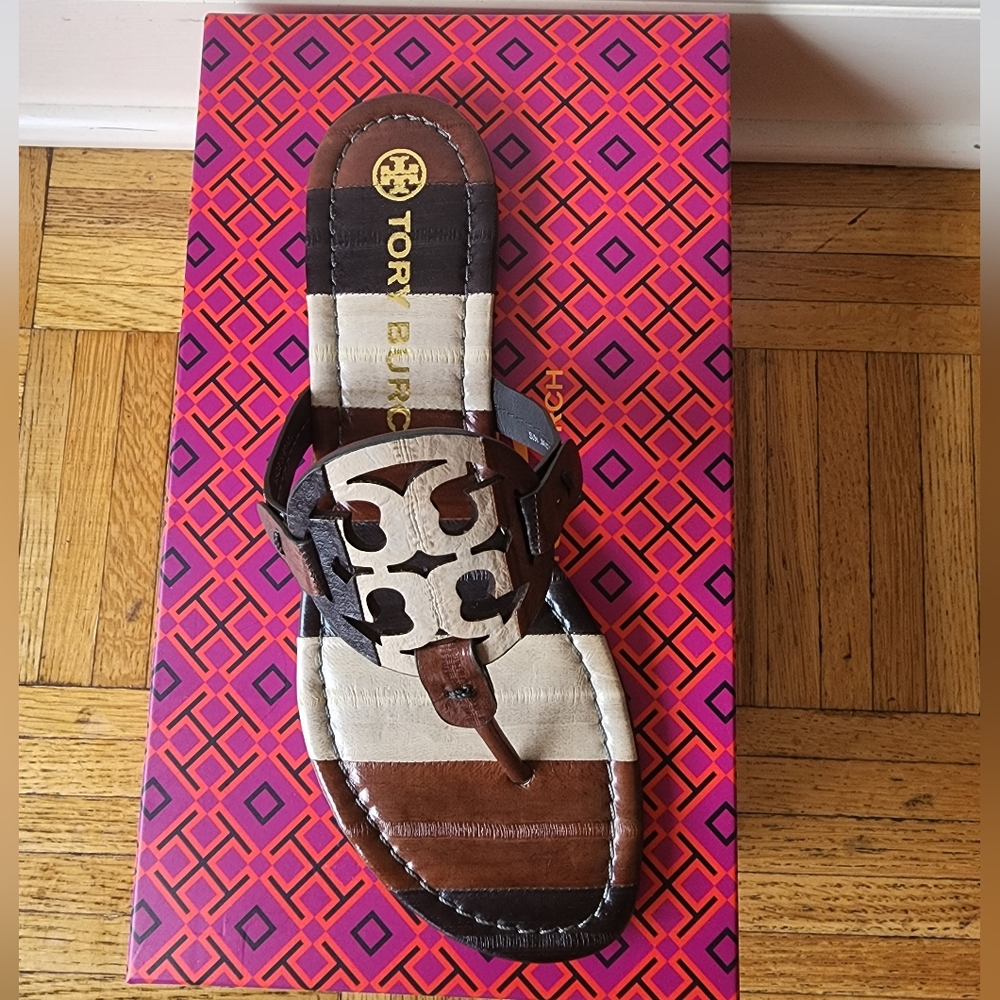 Brand new with box Tory Burch Miller eel sandal